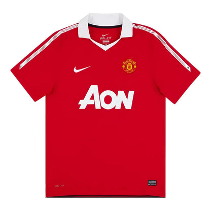 Manchester United 2010-11 Home Shirt (XXL) Scholes #18 (Very Good)_1