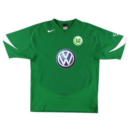 Wolfsburg 2005-06 Home Shirt ((Good) S)_1