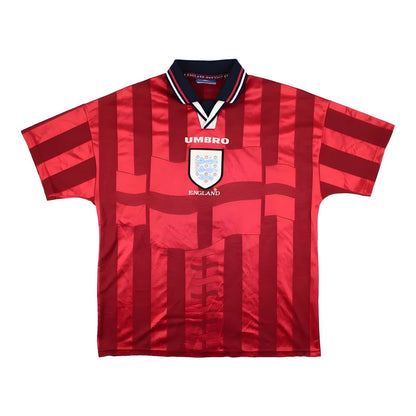 England 1998-99 Away Shirt (XL) (Excellent)_1
