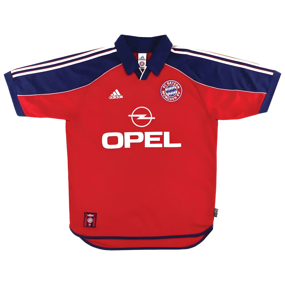 Bayern Munich 1999-01 Home Shirt (M) Jeremies #16 (Excellent)_1