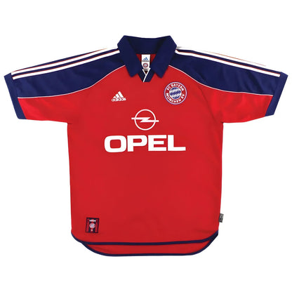 Bayern Munich 1999-01 Home Shirt (M) Jeremies #16 (Excellent)_1