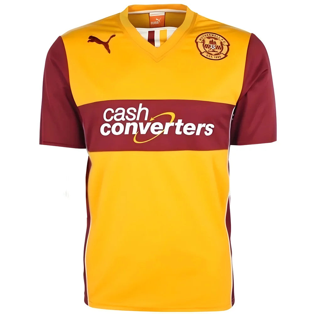 Motherwell 2013-14 Home Shirt (S) (Excellent)_1