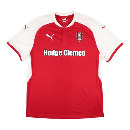 Rotherham United 2017-18 Home Shirt ((Excellent) XL)_0
