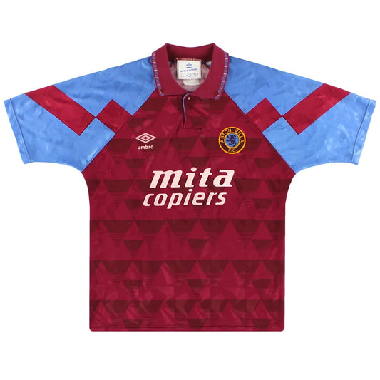 Aston Villa 1990-92 Home Shirt (Good)_1