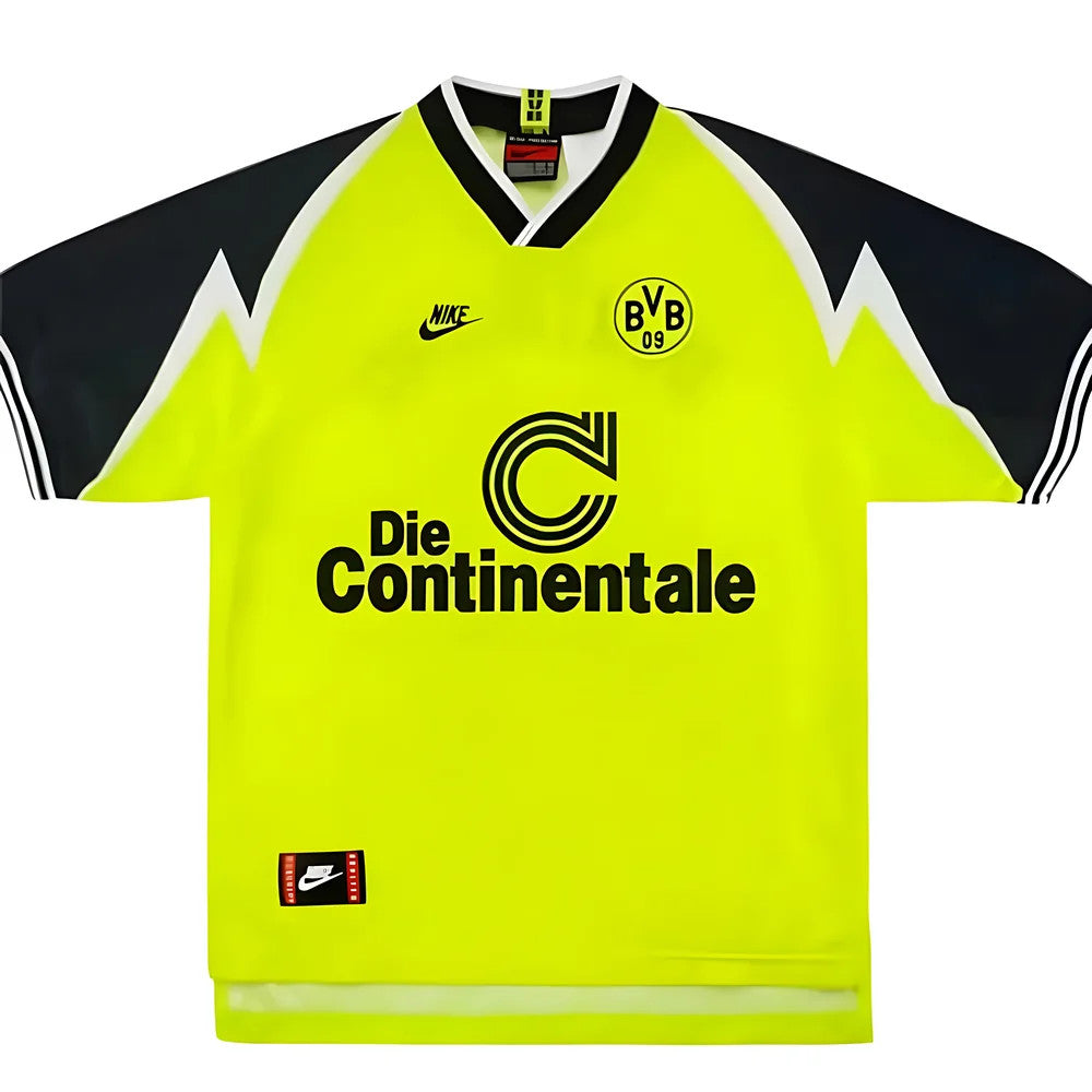 Borussia Dortmund 1995-96 Home Shirt (XS) (Excellent)_1