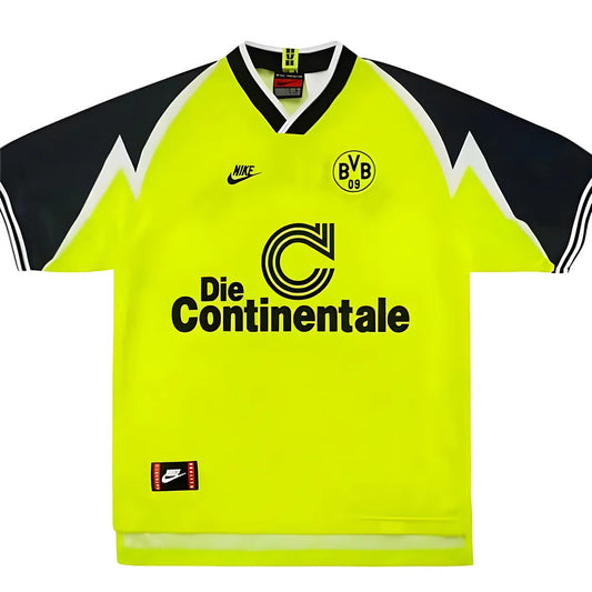 Borussia Dortmund 1995-96 Home Shirt (XS) (Excellent)_1