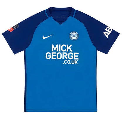 Peterborough United 2017-18 Home Shirt (M) (Excellent)_1