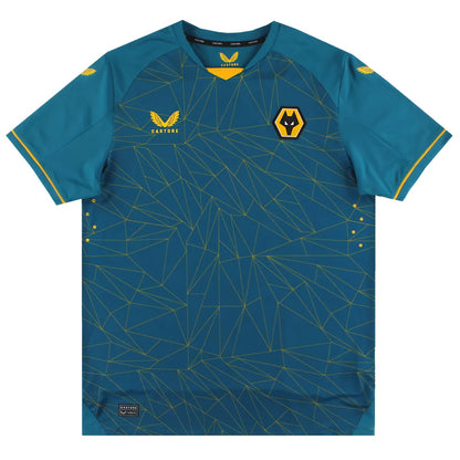 Wolves 2022-23 Pro Away Shirt (Sponsorless) (L) Neto #7 (Excellent)_1