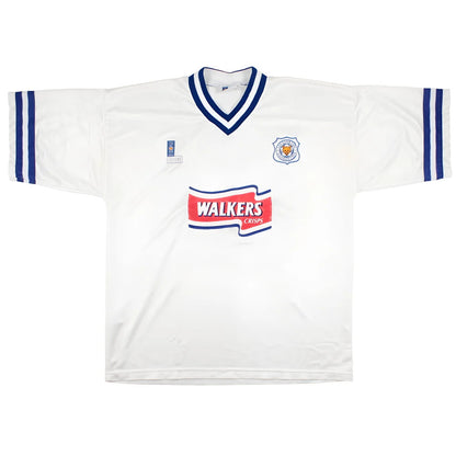 Leicester 1996-98 Away Shirt (XL) (Excellent)_0