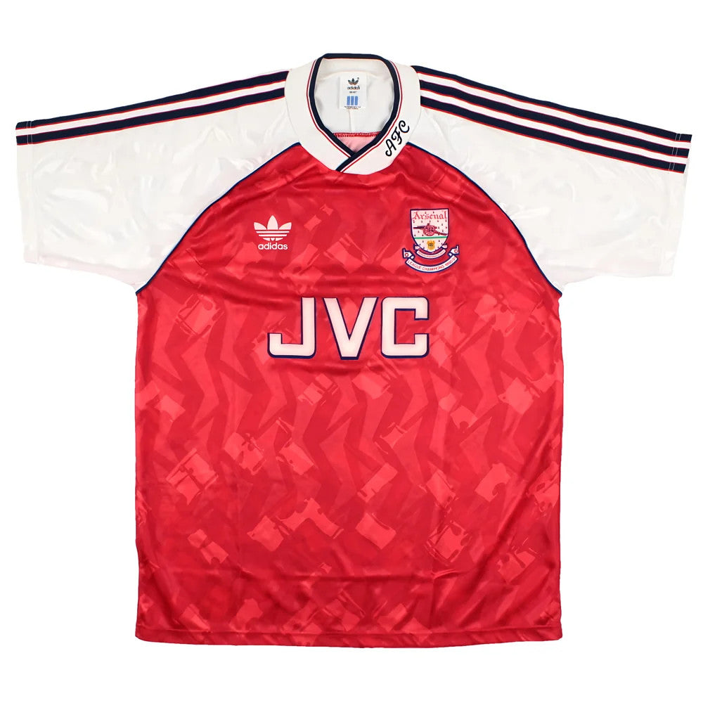 Arsenal 1990-1992 Home Shirt (League Champions Badge Detail) (L) (Excellent)_1