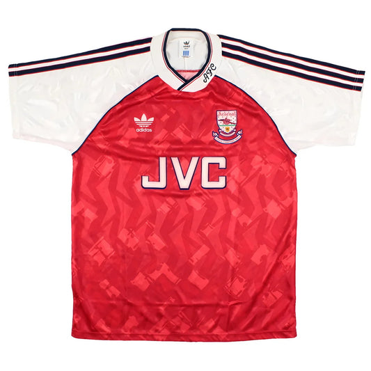 Arsenal 1990-1992 Home Shirt (League Champions Badge Detail) (L) (Excellent)_1
