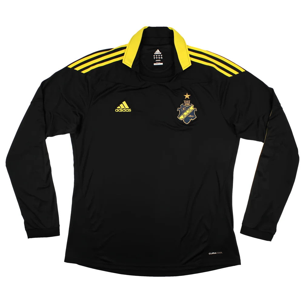 AIK 2010-11 Long Sleeve Home Shirt (XL) (Excellent)_1