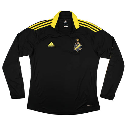 AIK 2010-11 Long Sleeve Home Shirt (XL) (Excellent)_1