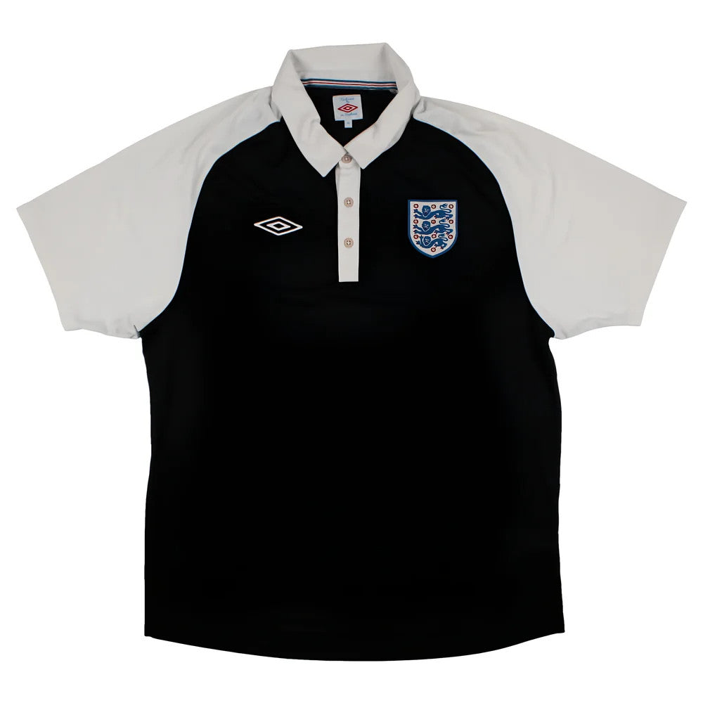 England 2010-11 Umbro Polo Shirt (XL) (Very Good)_0