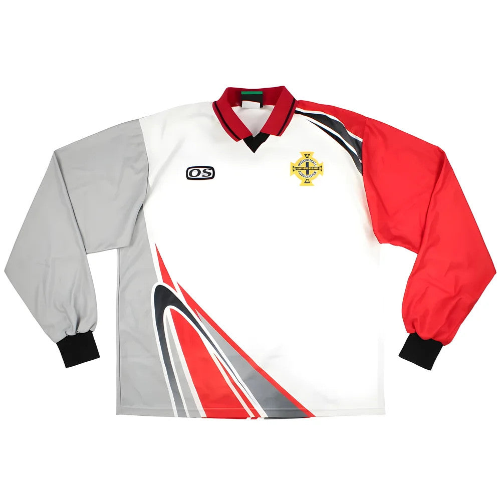 Northern Ireland 1998-99 Long Sleeve Away Shirt (XXL) (Excellent)_0