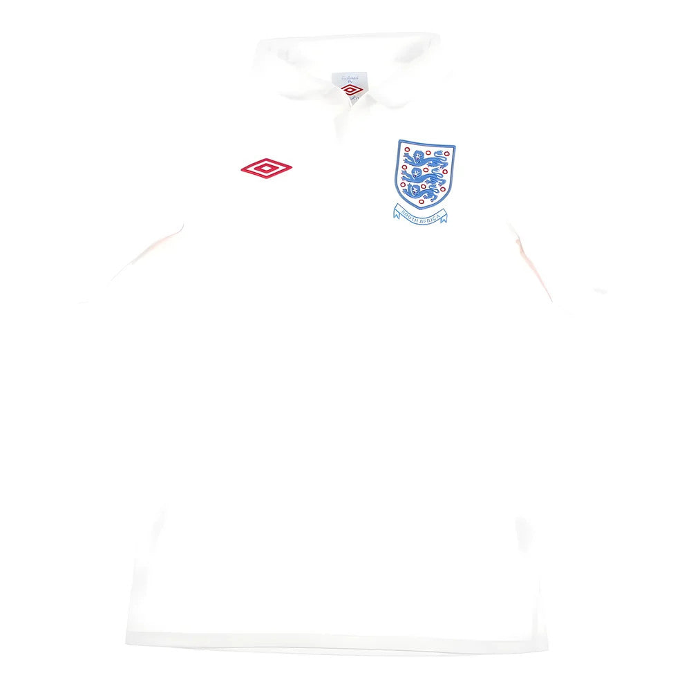 England 2009-10 Home Shirt (With South Africa Badge Detail) (XL) (Mint)_0