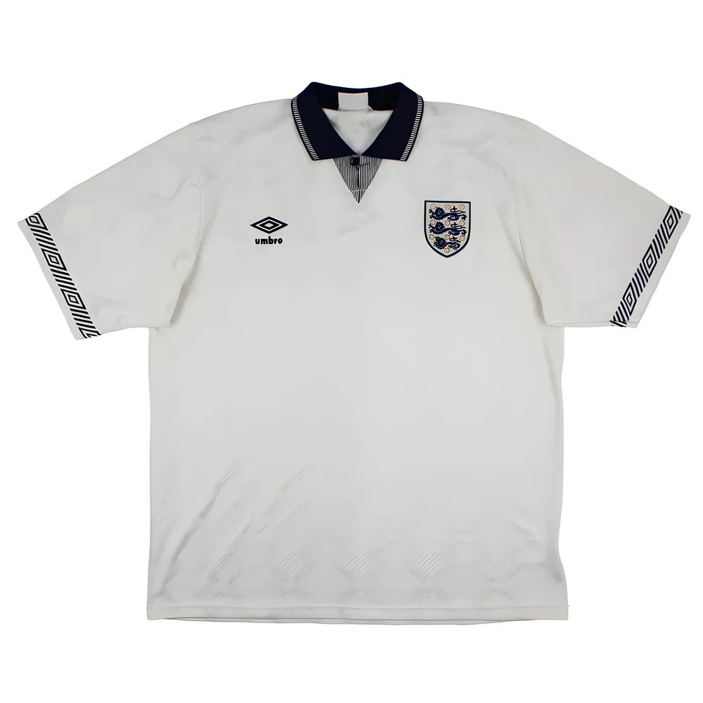 England 1990-92 Home Shirt (XL) (Very Good)_0