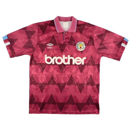 Manchester City 1990-1992 Away Shirt (L) (Good)_0