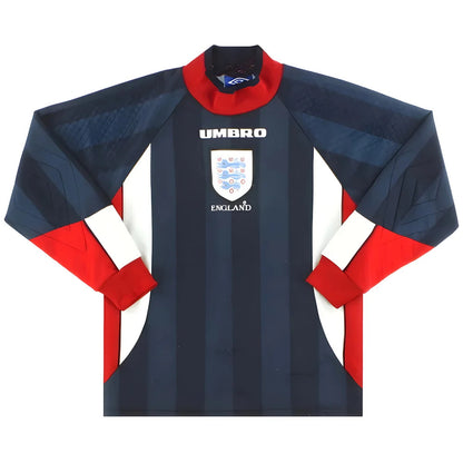 England 1997-98 Away Goalkeeper Shirt (M) (Excellent)_1