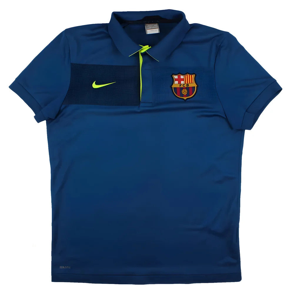 Barcelona 2012-13 Nike Polo Shirt (M) (Very Good)_1