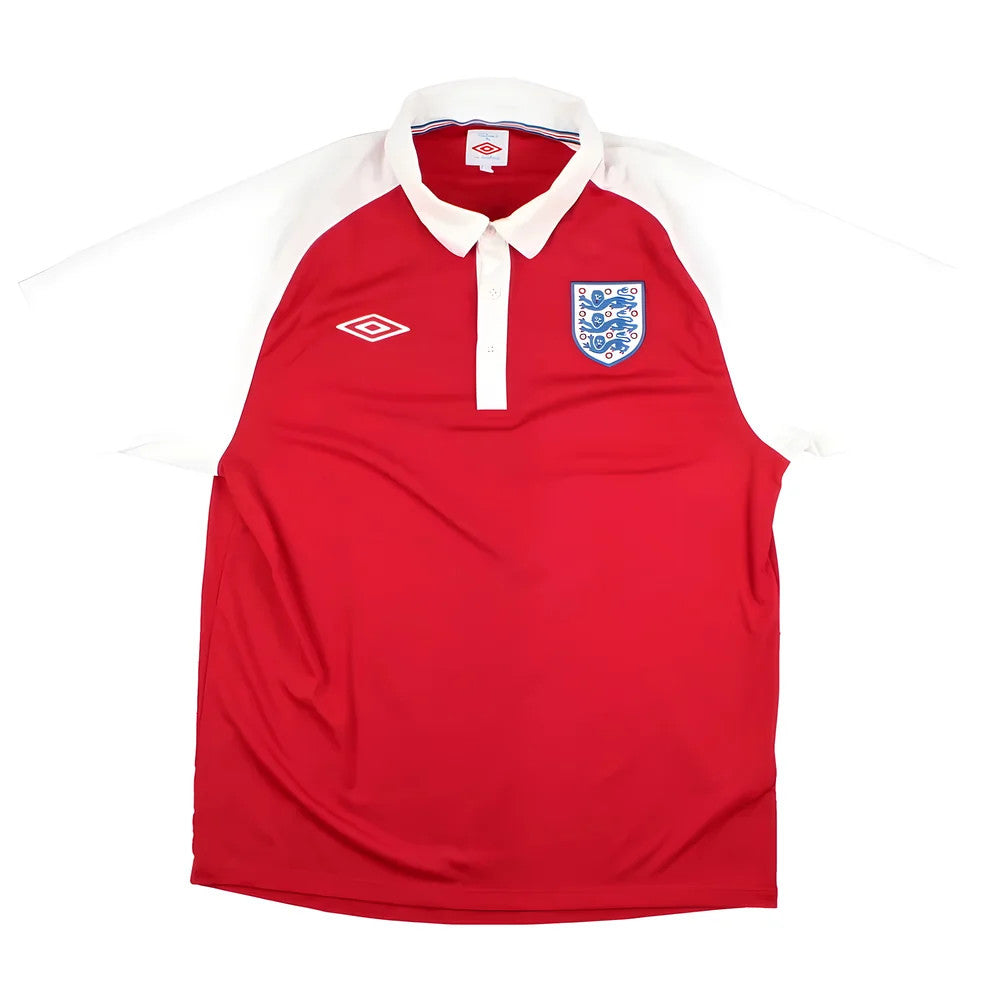 England 2010-11 Umbro Polo Shirt (L) (Excellent)_0