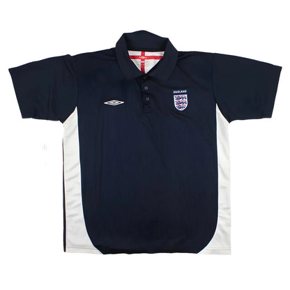 England 2005-07 Umbro Polo Shirt (M) (Good)_0