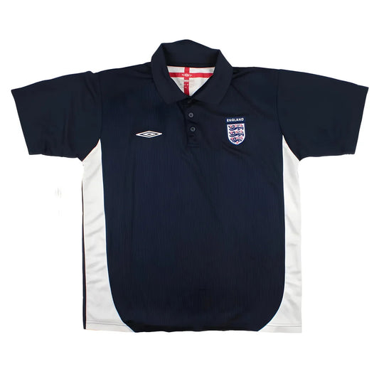 England 2005-07 Umbro Polo Shirt (M) (Good)_0