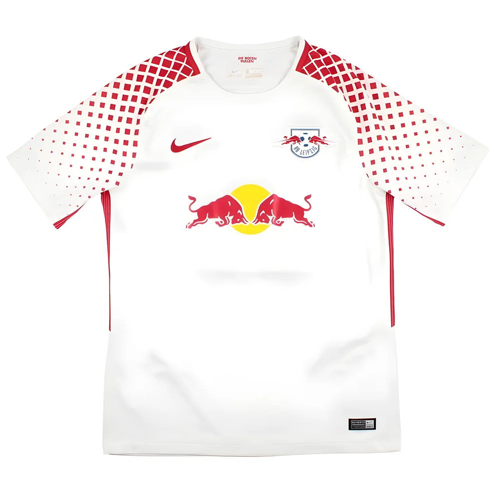 Red Bull Leipzig 2017-18 Home Shirt (M) Augustin #29 (Excellent)_1