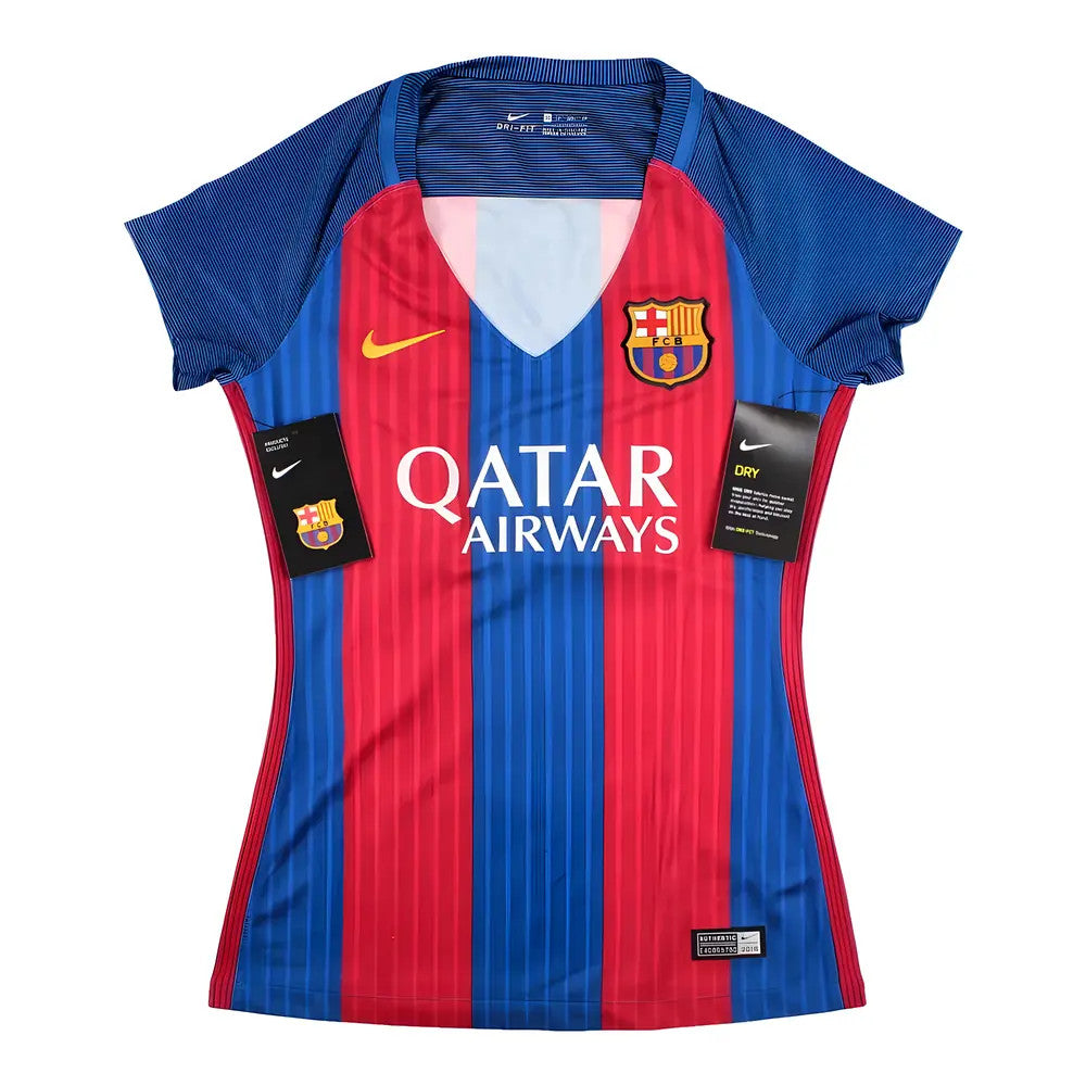 Barcelona 2016-17 Home Shirt (BNWT) (Womens XS) Messi #10 (BNWT)_1