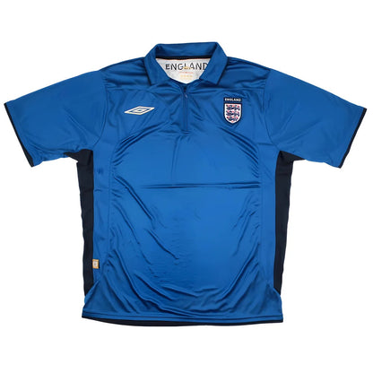 England 2006-08 Umbro Polo Shirt (L) (Excellent)_0