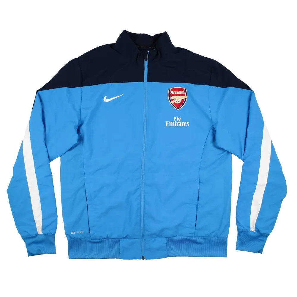 Arsenal 2010-11 Nike Tracksuit Jacket (M) (Excellent)_1