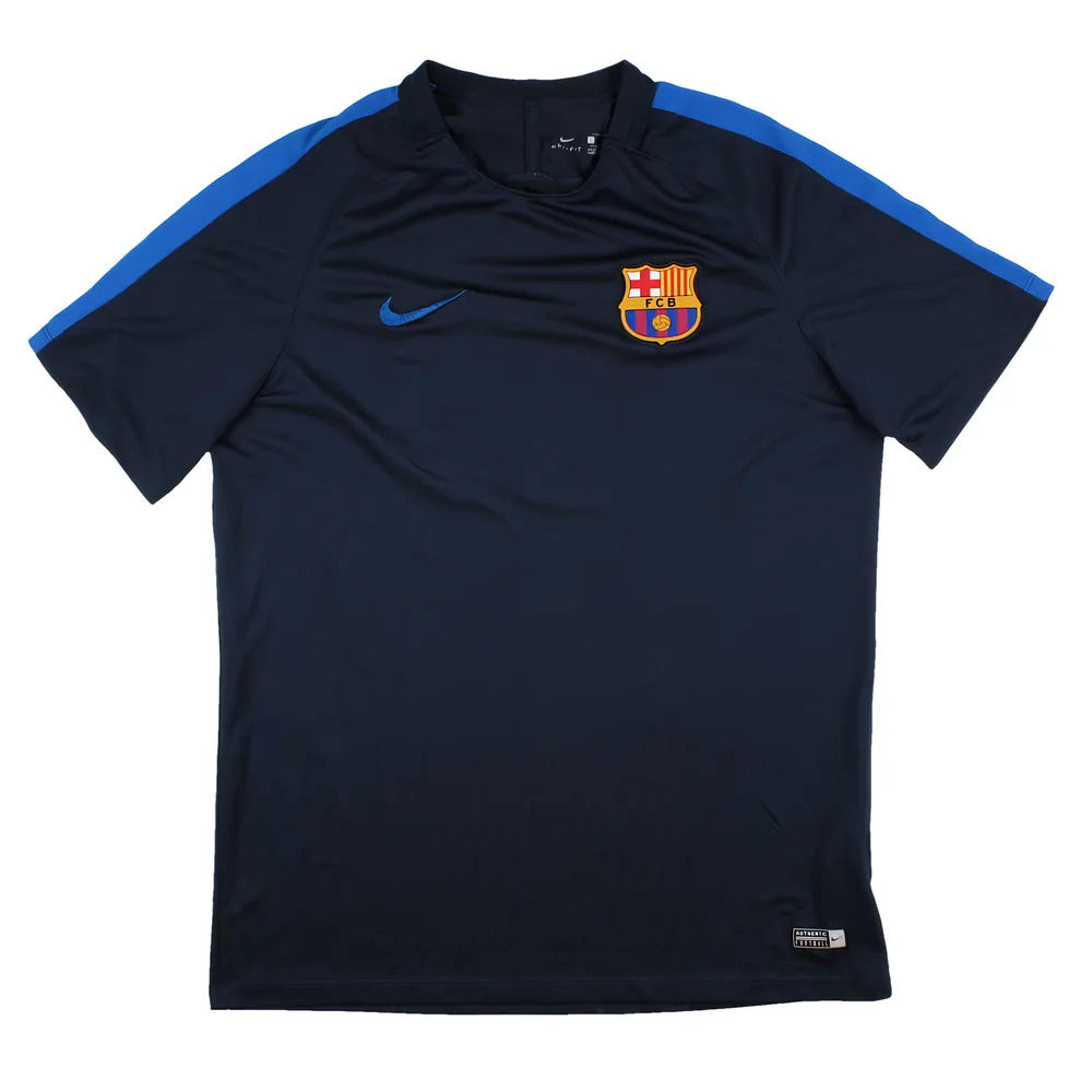 Barcelona 2017-18 Nike Training Shirt (LB) (Very Good)_1