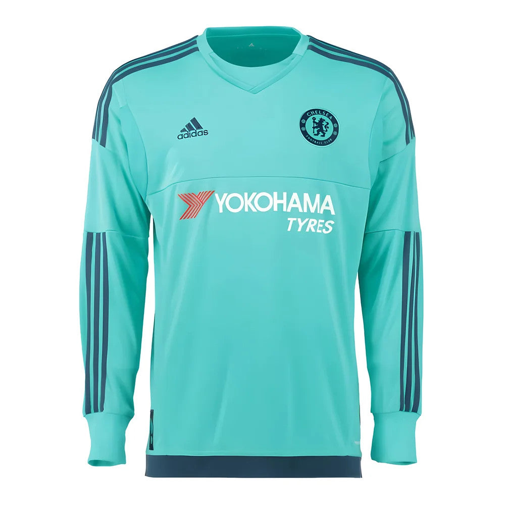 Chelsea 2015-16 Long Sleeve Goalkeeper Home Shirt (M) (Very Good)_1