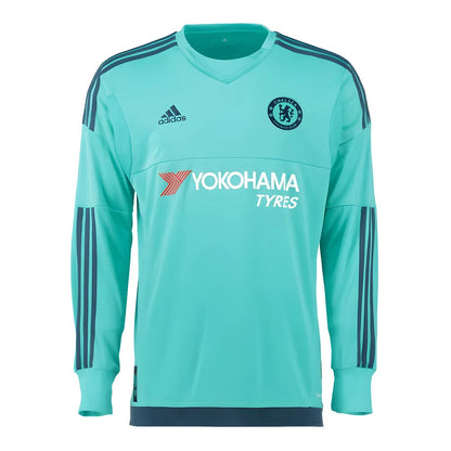 Chelsea 2015-16 Long Sleeve Goalkeeper Home Shirt (M) (Very Good)_1