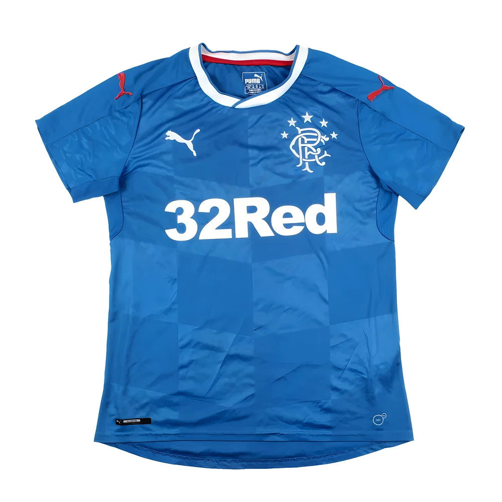 Rangers 2016-18 Women\\\'s Home Shirt (Ladies 12) (Excellent)_0