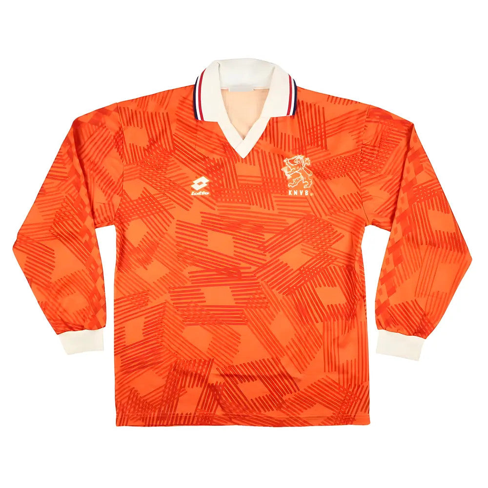 Holland 1992-94 Long Sleeve Home Shirt (#9) (L) (Excellent)_1