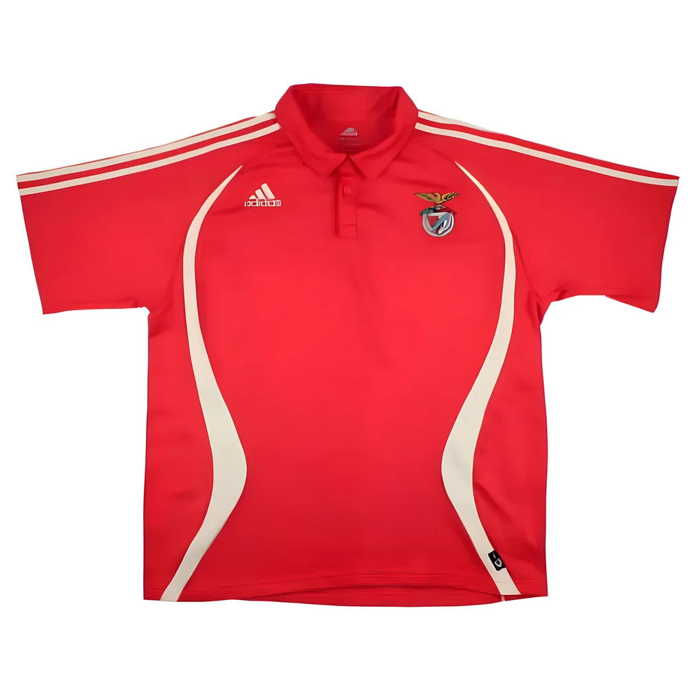 Benfica 2005-2006 Adidas Polo Shirt (XXL) (Excellent)_1