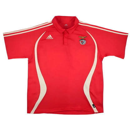 Benfica 2005-2006 Adidas Polo Shirt (XXL) (Excellent)_1