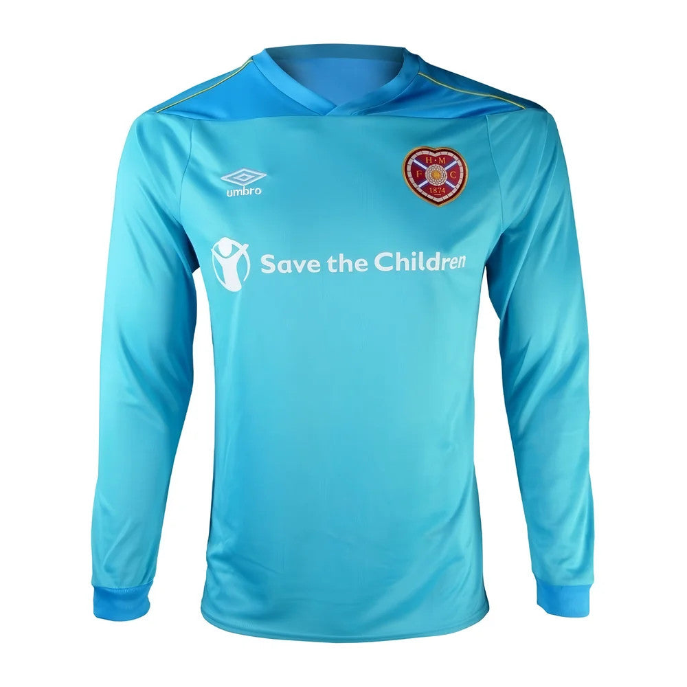 Hearts 2020-21 GK Home Long Sleeve Shirt (L) (Excellent)_0