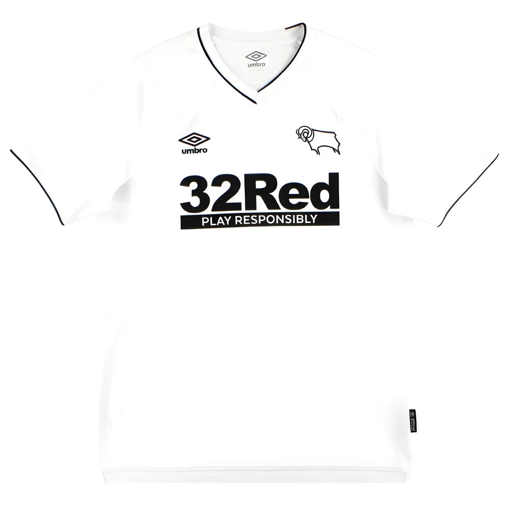 Derby County 2020-21 Home Shirt (S) (Excellent)_1