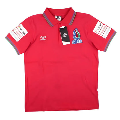 Azerbaijan 2014-16 Umbro Polo Shirt (S) (Good)_1