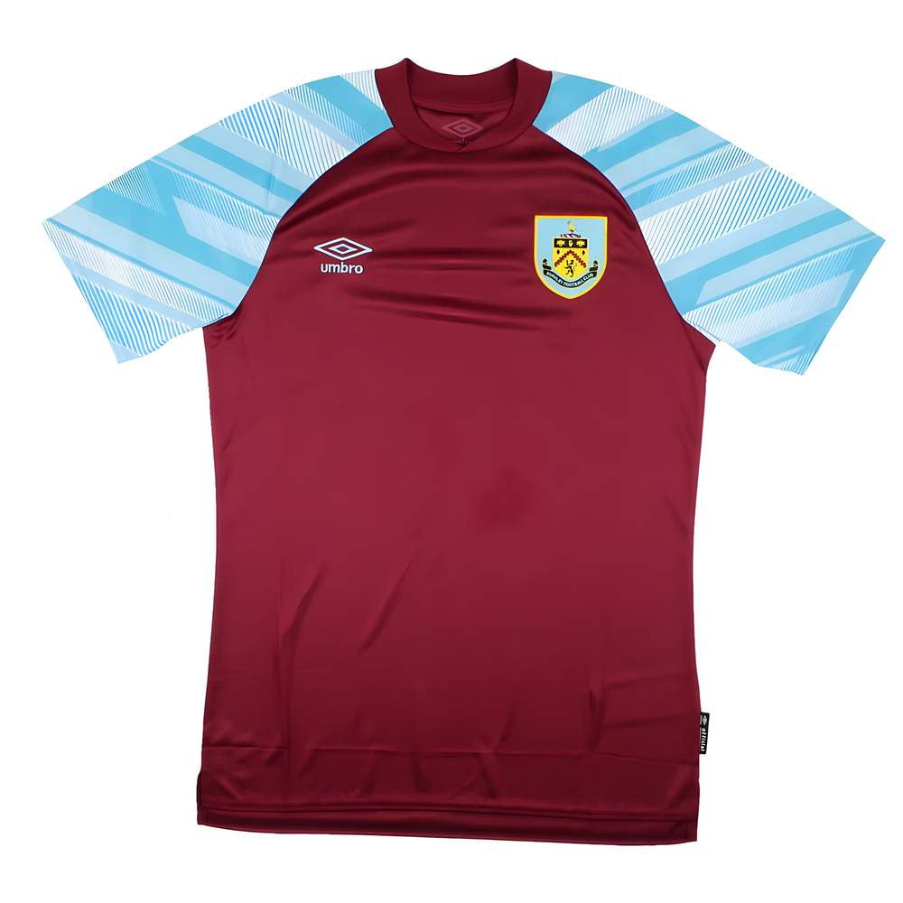 Burnley 2021-22 Home Shirt (Sponsorless) (S) (Mint)_1