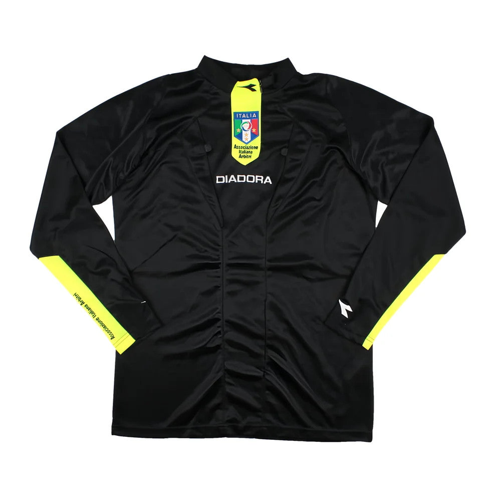 Italy 2011-12 Long Sleeve Diadora Referee Shirt (S) (Excellent)_0