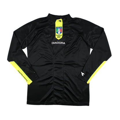 Italy 2011-12 Long Sleeve Diadora Referee Shirt (S) (Excellent)_0