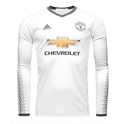 Manchester United 2016-17 Long Sleeve Third Shirt (SB) Pogba #6 (BNWT)_1