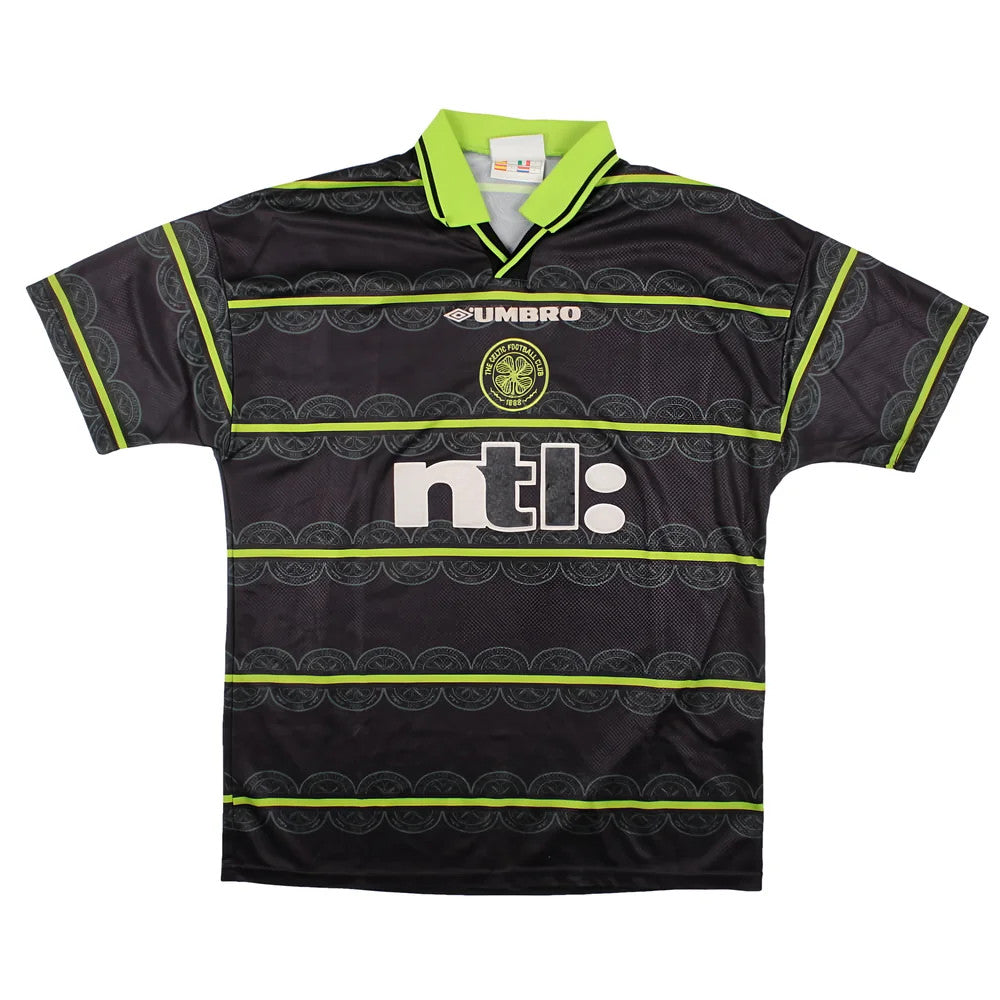 Celtic 1999-2000 Away Shirt (L) (Excellent)_1
