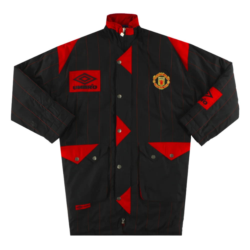 Manchester United 1992-1993 Umbro Padded Jacket (M) (Excellent)_1