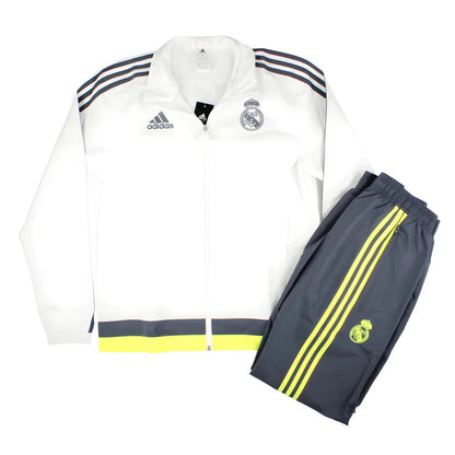 Real Madrid 2015-16 Adidas Tracksuit (S) (Excellent)_0