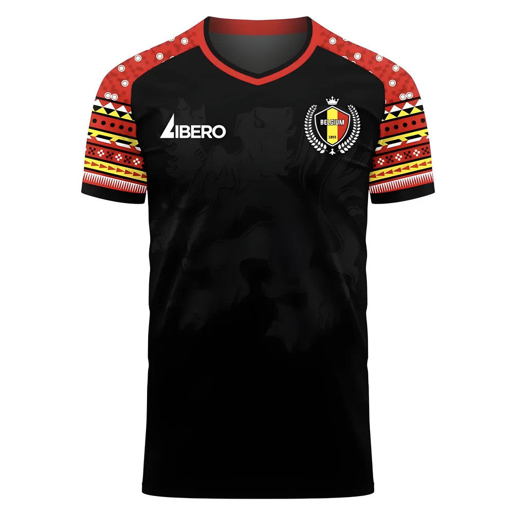 Belgium 2024-2025 Away Concept Football Kit (Libero) (7-8y) (BNWT)_1