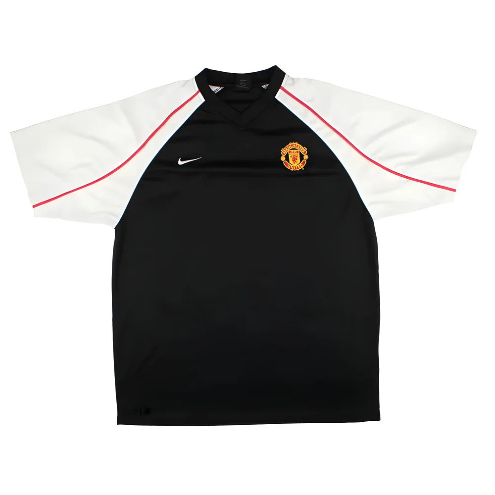 Manchester United 2002-03 Nike Training Shirt (XL) Scholes #18 (Excellent)_1